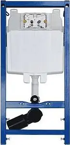 Инсталляция для подвесного унитаза Set 3 в 1 Ани Пласт WCP1110 с кнопкой белый глянцевый Инсталляция для подвесного унитаза Set 3 в 1 Ани Пласт WCP1110 с кнопкой белый глянцевый, 3