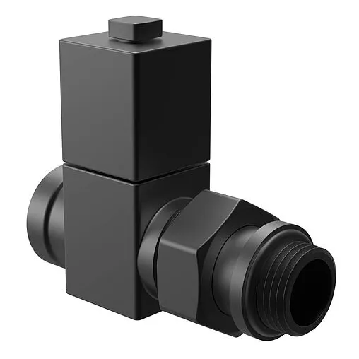 Комплект вентилей запорных прямых ½" в/н Royal Thermo Cube черный RTE 56.0006 Комплект вентилей запорных прямых ½" в/н Royal Thermo Cube черный RTE 56.0006