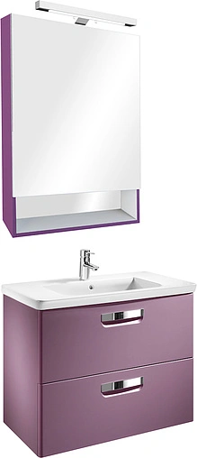Шкаф-зеркало Roca Gap 60 фиолетовый ZRU9302751