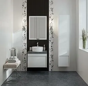 Тумба-умывальник подвесная Kerama Marazzi Modula 70 белая глянцевая MO.70.1+1\WHT+ Тумба-умывальник подвесная Kerama Marazzi Modula 70 белая глянцевая MO.70.1+1\WHT+, 5