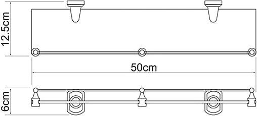 Полка Wasserkraft Oder 3044