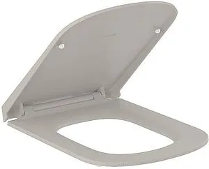 Крышка-сиденье для унитаза с микролифтом Kludi Resa S светло-серый 27WCSO2 Крышка-сиденье для унитаза с микролифтом Kludi Resa S светло-серый 27WCSO2, 1