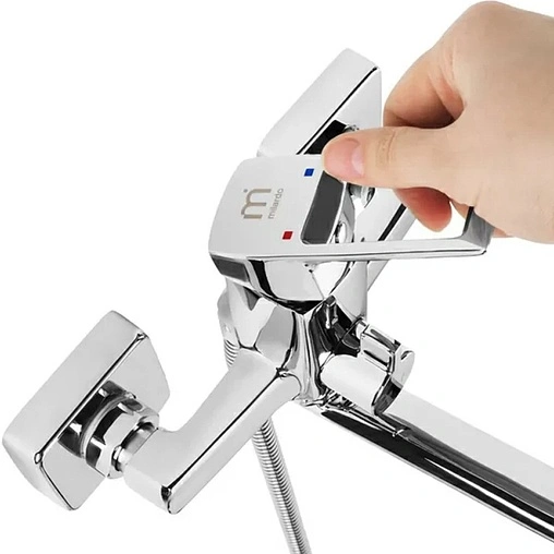 Смеситель для ванны с длинным изливом Milardo Atlantic хром ATLSBLCM10 Смеситель для ванны с длинным изливом Milardo Atlantic хром ATLSBLCM10