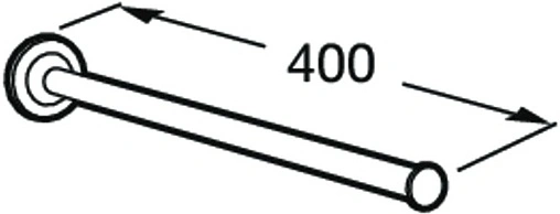 Полотенцедержатель Roca Hotels Classic хром 815429001