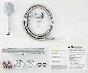 Термостат для душа Gross Aqua хром 5980116C, 3