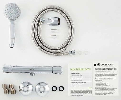 Термостат для душа Gross Aqua хром 5980116C Термостат для душа Gross Aqua хром 5980116C