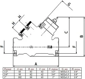 Сменный картридж с открытой настройкой Valtec VT.PICC.G.035 Сменный картридж с открытой настройкой Valtec VT.PICC.G.035, 2