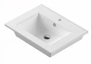 Тумба-умывальник напольная Comforty Клеон 60Н белый/дуб дымчатый 00-00003149CF Тумба-умывальник напольная Comforty Клеон 60Н белый/дуб дымчатый 00-00003149CF, 3