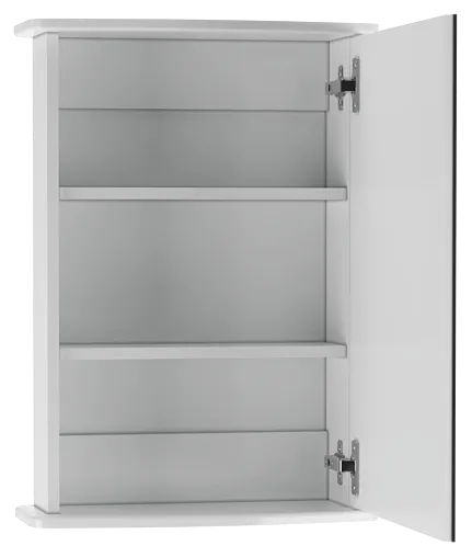 Шкаф-зеркало Айсберг Милана 50 белый DA1062HZ