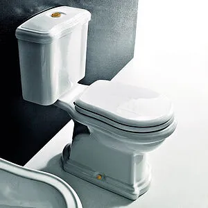 Унитаз-компакт Kerasan Retro белый 101201+108101 Унитаз-компакт Kerasan Retro белый 101201+108101, 4