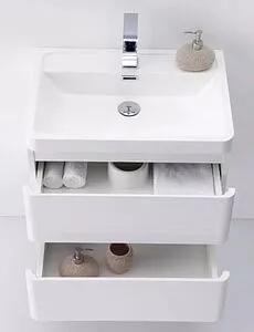 Тумба-умывальник подвесная BelBagno ANCONA-N 60 Bianco Lucido ANCONA-N-600-2C-SO-BL+EA-600-LVB, 3