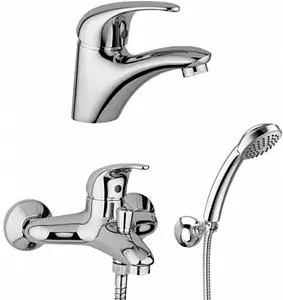 Комплект для ванны 3 в 1 Paffoni Nettuno Due хром 00255119 Комплект для ванны 3 в 1 Paffoni Nettuno Due хром 00255119, 1