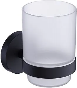 Стакан Timo Saona чёрный матовый 13031/03 Стакан Timo Saona чёрный матовый 13031/03, 1