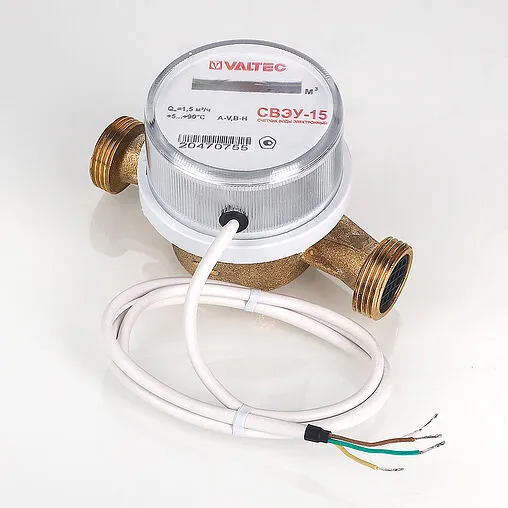 Счетчик воды импульсный электронный Ду15 Valtec СВЭУ-15 VLF-U-15-3.110.LW