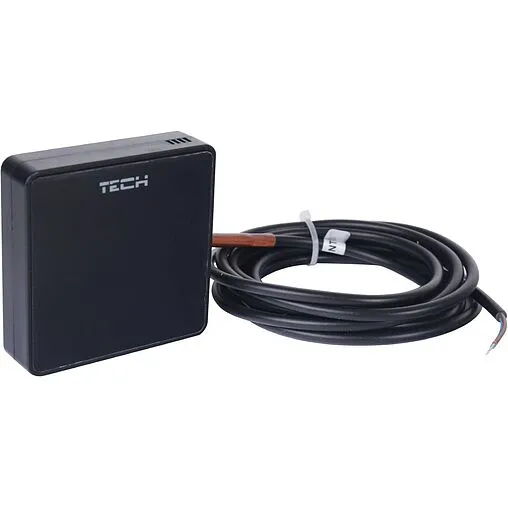 Беспроводной датчик температуры пола TECH ST-C-8f черный WG.03.0134