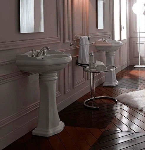 Раковина Kerasan Retro 55 белый 104501*3 Раковина Kerasan Retro 55 белый 104501*3