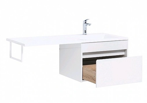 Тумба под умывальник подвесная Aquanet Токио 58 белый 00236916