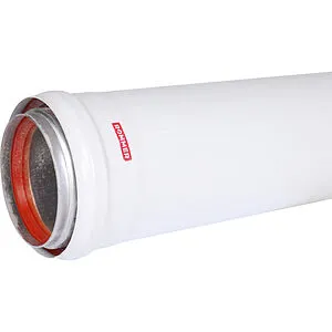 Удлинитель дымохода Ø 80/100мм L=500мм (Al) утепленный Rommer RCA-0080-800500, 3