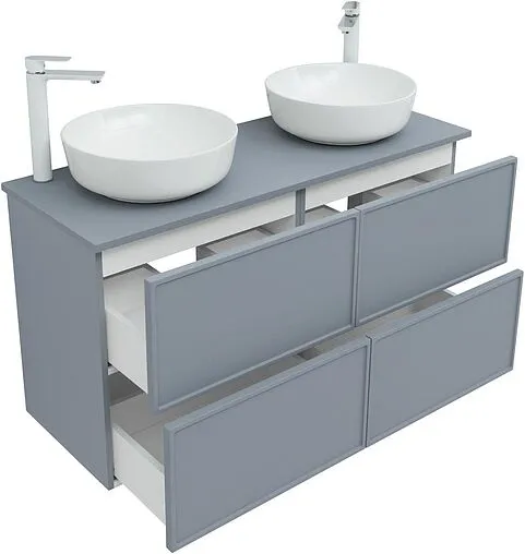 Тумба-умывальник Aquanet Арт 60 мисти грин 00313274+00306390