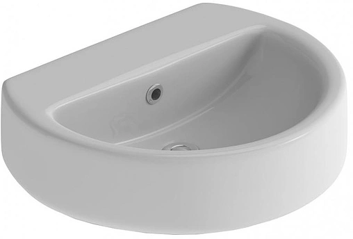 Раковина Sanita Luxe Best 55 белый WB.PD/Best/55-C/WHT.G/S1