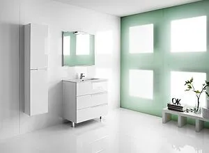 Тумба-умывальник Roca Victoria Nord Ice Edition 60 белый глянец ZRU9302834+ Тумба-умывальник Roca Victoria Nord Ice Edition 60 белый глянец ZRU9302834+, 4