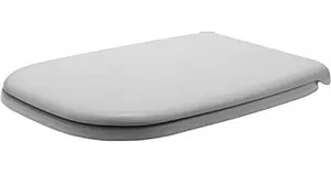 Крышка-сиденье для унитаза с микролифтом Duravit D-code белый 0067390000 Крышка-сиденье для унитаза с микролифтом Duravit D-code белый 0067390000, 1