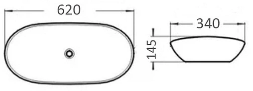 Раковина Comforty 62 золото 7811ASJ