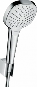 Душевой набор Hansgrohe Croma Select E 110 Vario 3jet 125см хром/белый 26425400 Душевой набор Hansgrohe Croma Select E 110 Vario 3jet 125см хром/белый 26425400, 1