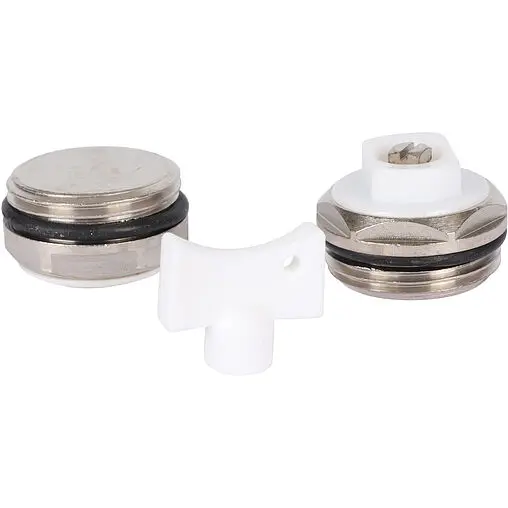 Комплект радиаторный универсальный ¾" Stout белый Ral9016 SKU-0111-000134 Комплект радиаторный универсальный ¾" Stout белый Ral9016 SKU-0111-000134