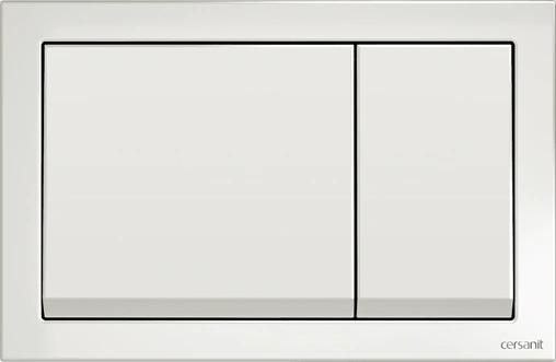 Клавиша смыва для унитаза Cersanit Enter P-BU-ENT/Wh белый матовый