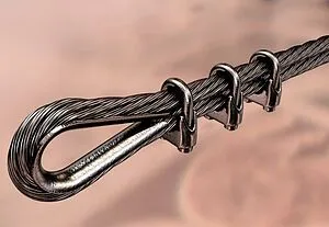 Зажим для троса из нержавеющей стали 4мм Belamos DIN741 DIN4 Зажим для троса из нержавеющей стали 4мм Belamos DIN741 DIN4, 4