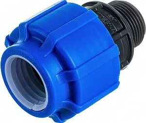 Муфта компрессионная переходная 25мм x ¾"н ТПК-Аква 50030025 Муфта компрессионная переходная 25мм x ¾"н ТПК-Аква 50030025, 3