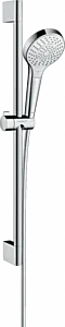 Душевая стойка Hansgrohe Croma Select S 110 Multi EcoSmart 3jet 65см хром/белый 26561400 Душевая стойка Hansgrohe Croma Select S 110 Multi EcoSmart 3jet 65см хром/белый 26561400, 1