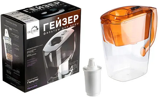 Фильтр-кувшин Гейзер Орион 62045 оранжевый