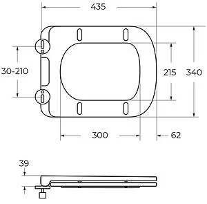 Унитаз подвесной безободковый BelBagno Due Tornado белый BB5171CH-TOR/SC Унитаз подвесной безободковый BelBagno Due Tornado белый BB5171CH-TOR/SC, 3