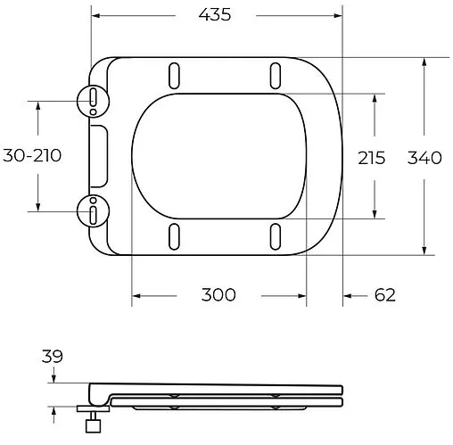 Унитаз подвесной безободковый BelBagno Due Tornado белый BB5171CH-TOR/SC
