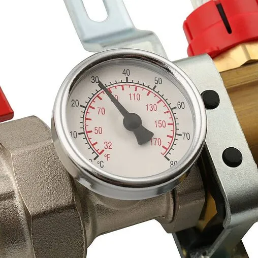 Группа коллекторная с расходомерами 3 отвода 1"в/в x ¾"ек Stout SMB 0473 000003