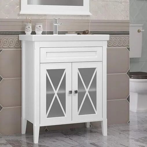 Тумба под умывальник напольный Opadiris Палермо 70 белый 00-00006720