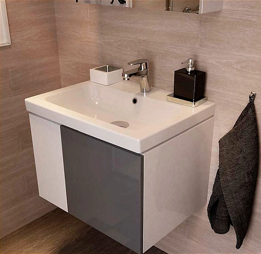 Раковина Cersanit Colour 55 белый S-UM-COL55/1-w Раковина Cersanit Colour 55 белый S-UM-COL55/1-w