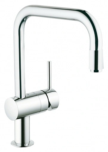 Смеситель для кухни с выдвижным изливом Grohe Minta хром 32067000