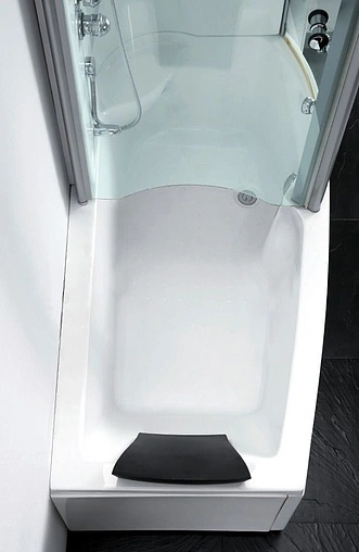 Ванна акриловая с душевой кабиной Gemy 170x85x220 R G8040 C R