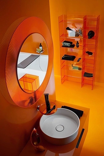 Зеркало Laufen Kartell 78 оранжевый 3.8633.1.082.000.1