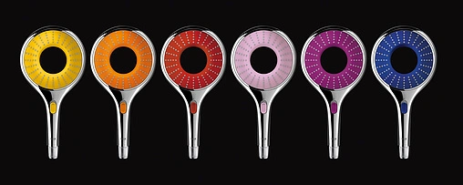 Лейка ручного душа Grohe Rainshower Icon хром/оранжевый 27444000 Лейка ручного душа Grohe Rainshower Icon хром/оранжевый 27444000