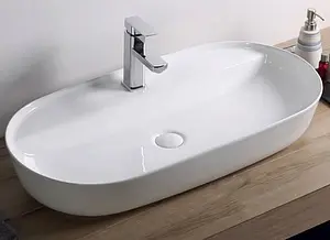Раковина BelBagno 82 белый BB1347 Раковина BelBagno 82 белый BB1347, 3
