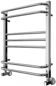 Полотенцесушитель водяной лесенка Lemark Linara П7 500x600 полированная сталь LM04607 Полотенцесушитель водяной лесенка Lemark Linara П7 500x600 полированная сталь LM04607, 1