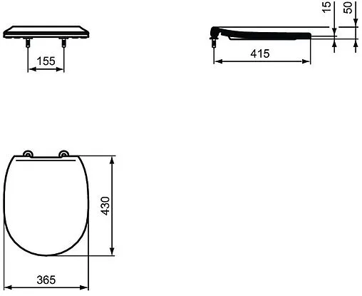 Унитаз подвесной Ideal Standard Connect белый W941103 Унитаз подвесной Ideal Standard Connect белый W941103