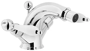 Смеситель для биде Nobili Antica хром/белый AT31119/6CR Смеситель для биде Nobili Antica хром/белый AT31119/6CR, 1