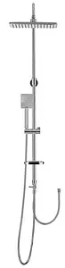 Душевая система без смесителя Swedbe Calypso хром 5069, 4