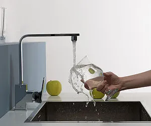 Смеситель для кухни Aquanet Cubic хром SD90445, 5