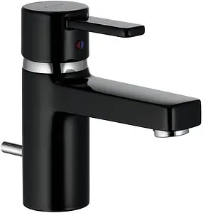 Смеситель для раковины Kludi Zenta чёрный/хром 382508675 Смеситель для раковины Kludi Zenta чёрный/хром 382508675, 1